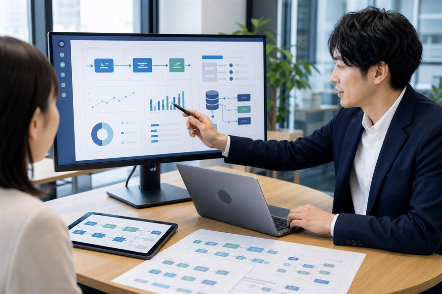 業務システムのイメージ