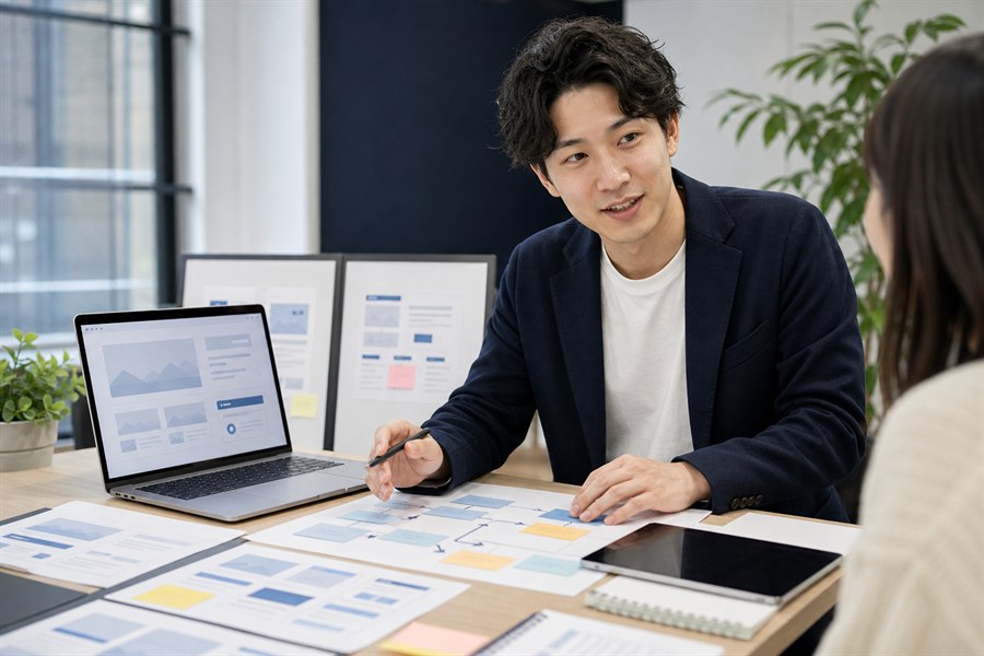 Web設計のイメージ